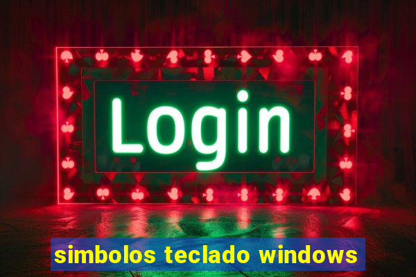 simbolos teclado windows